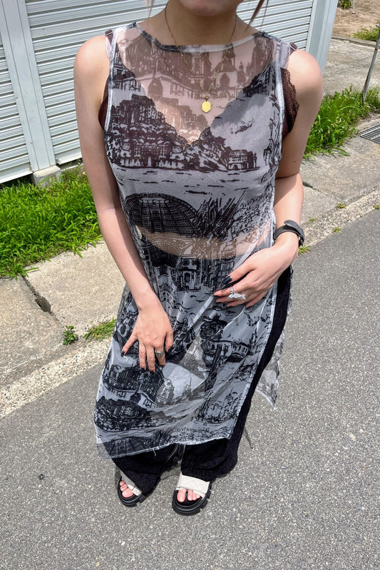 グラフィックシアーワンピース DPA02216