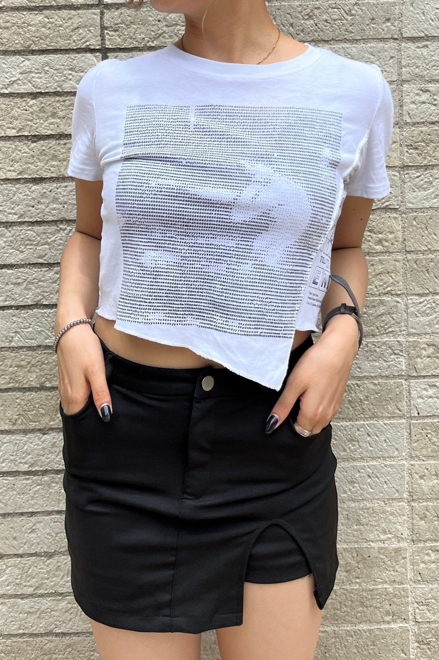 モノクロフォトTシャツ DPA02229