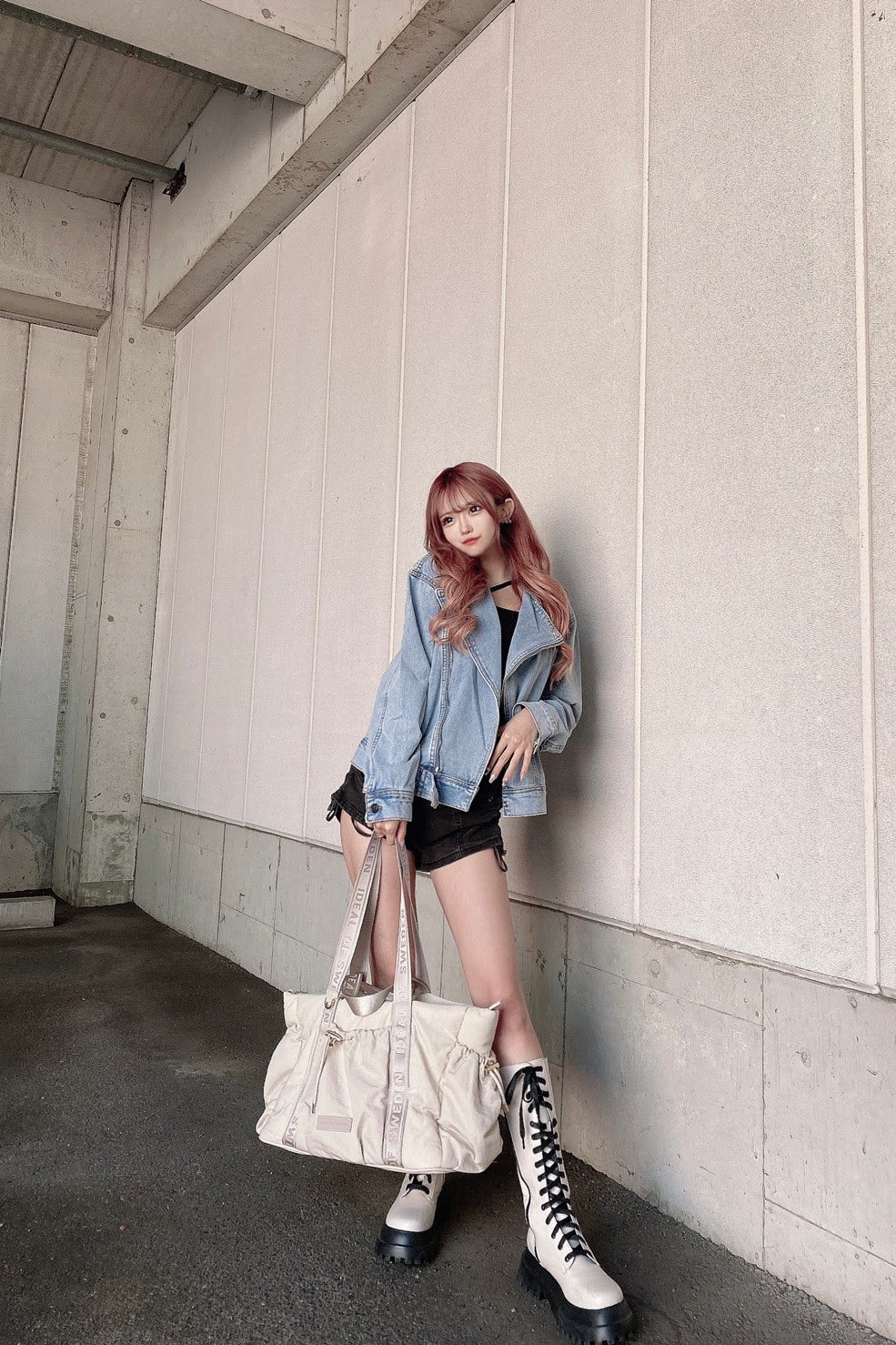 ライダースデニムジャケット DPA64005