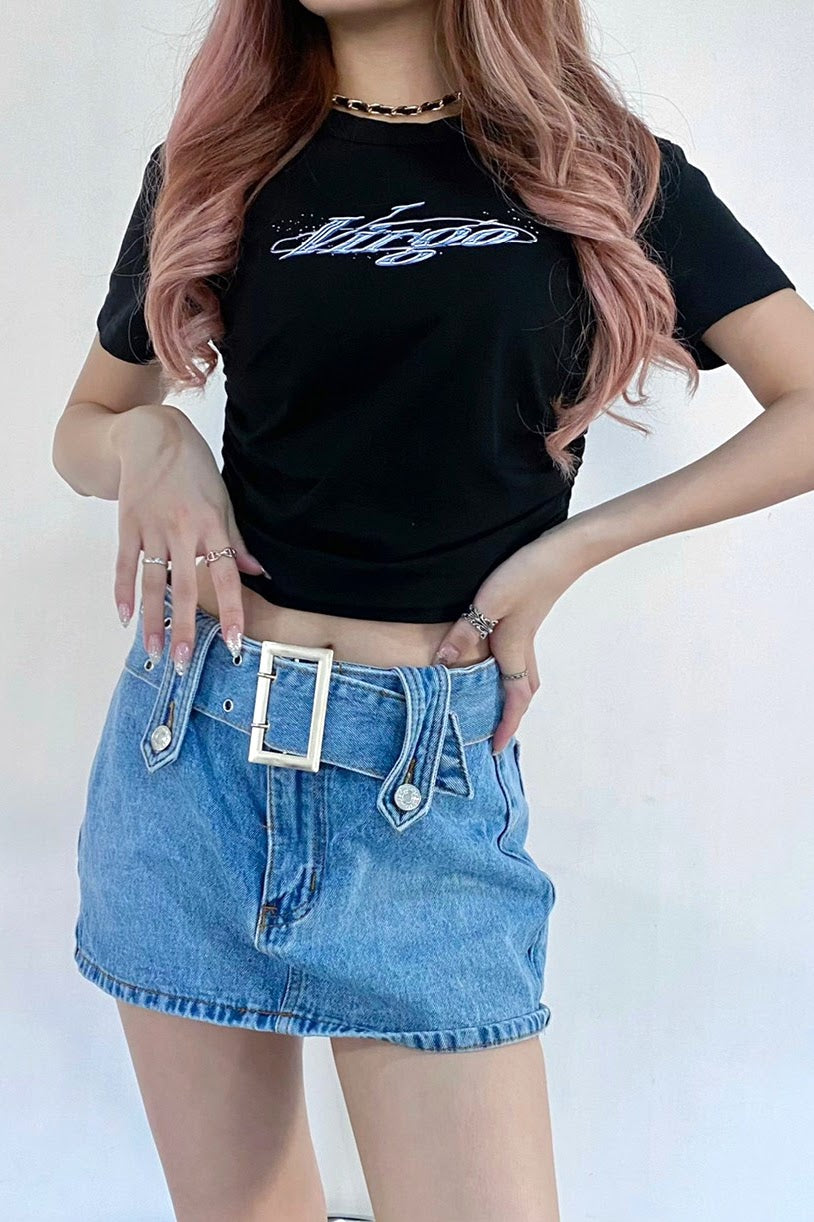 グリッターロゴTシャツ DPA64011