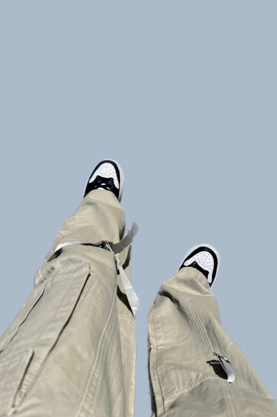 ストリングデザインカーゴパンツ DPA64042