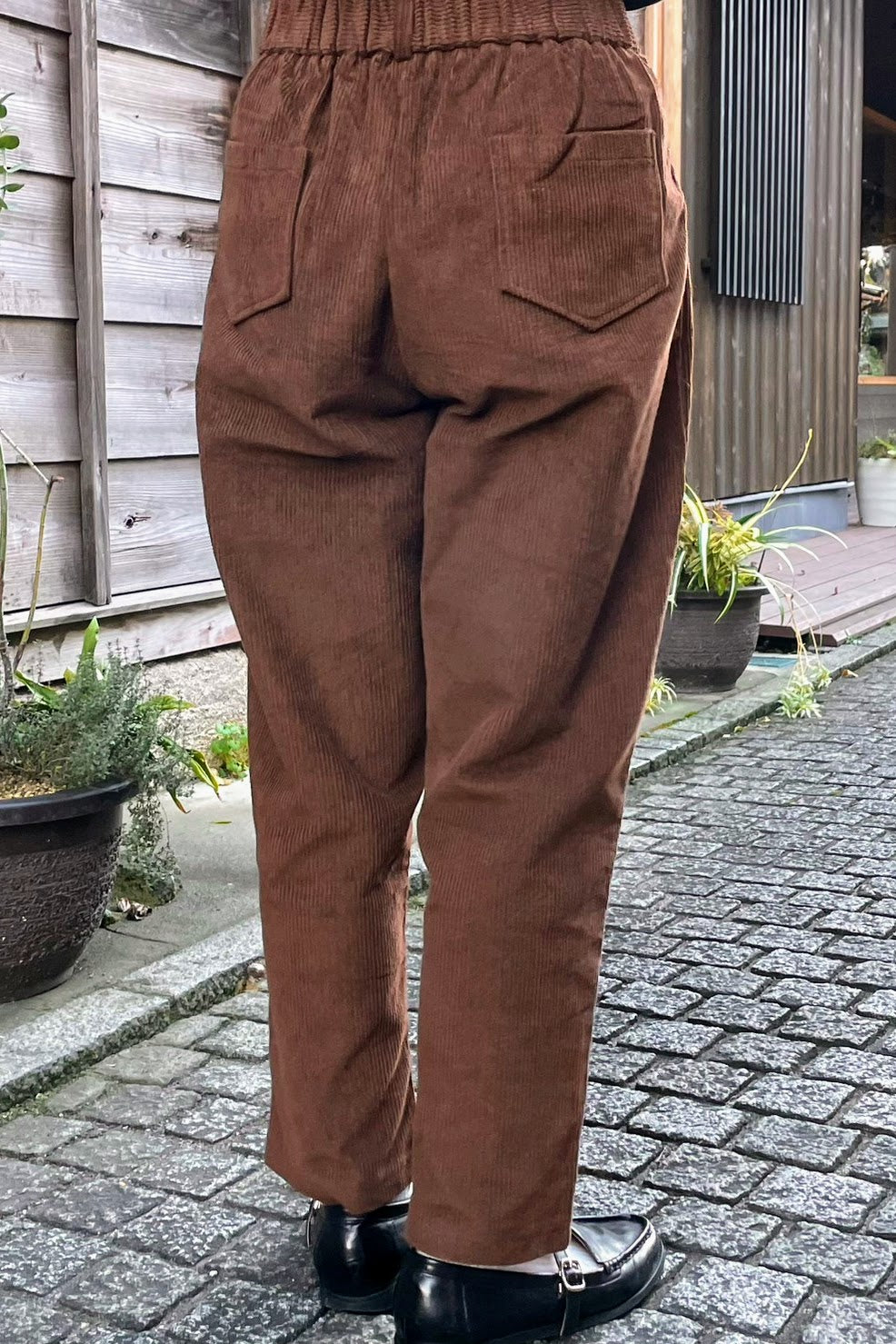 ツータックコーデュロイパンツ CPA21010