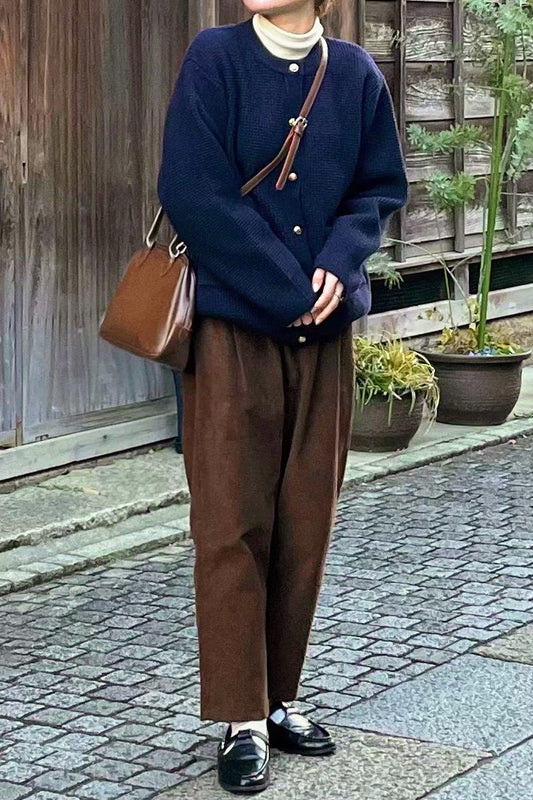 ツータックコーデュロイパンツ CPA21010