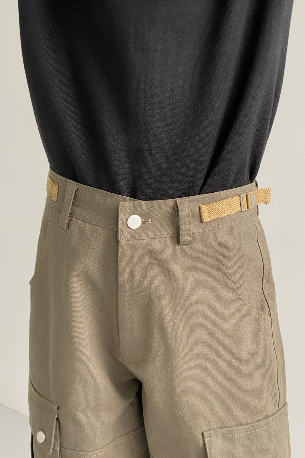 ハイウエストストレートカーゴパンツ SBA03008