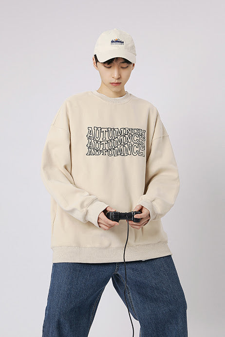 AUTUMNCHプリントスウェット SBA02033