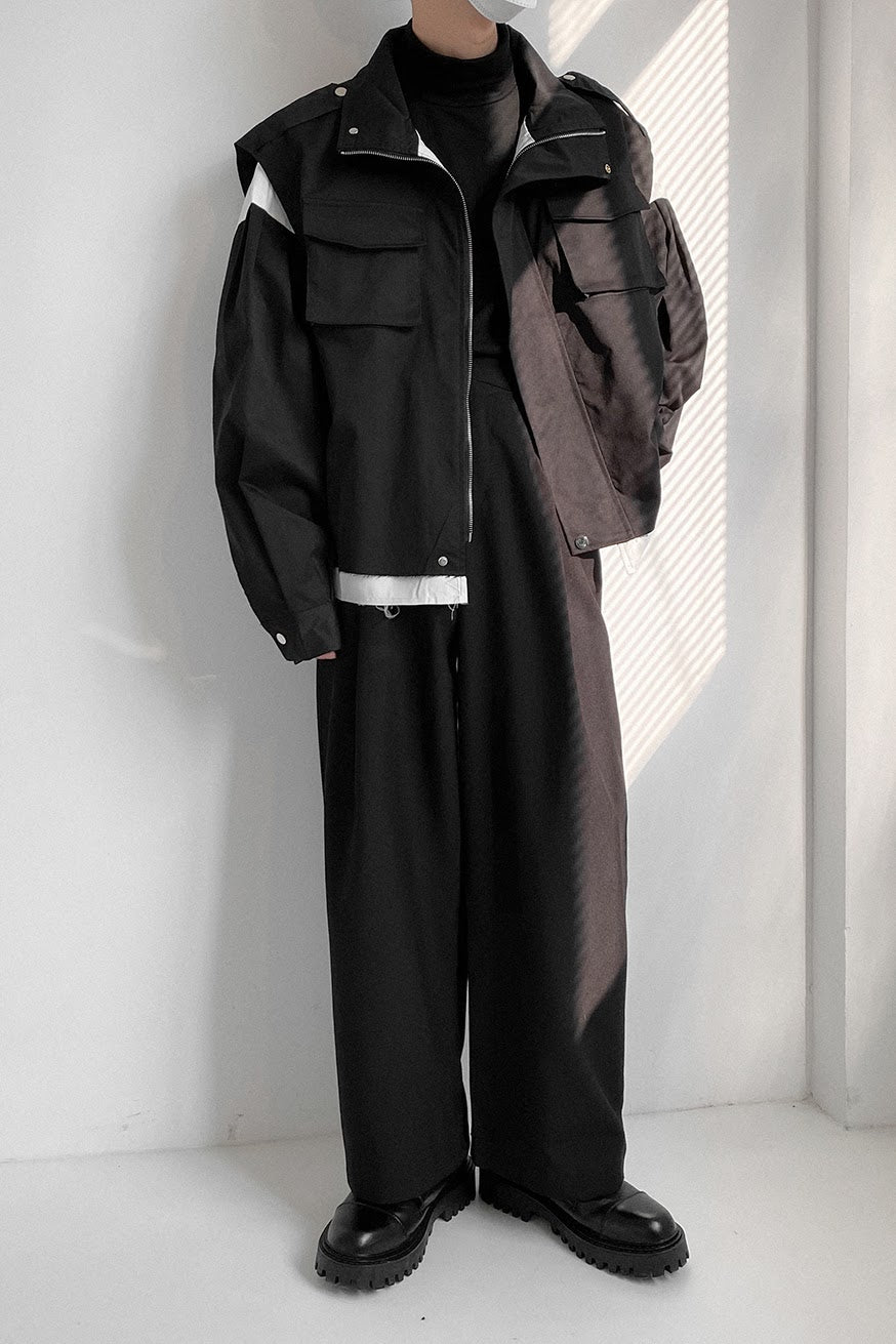 フェイクツーピースジャケット SBA03012