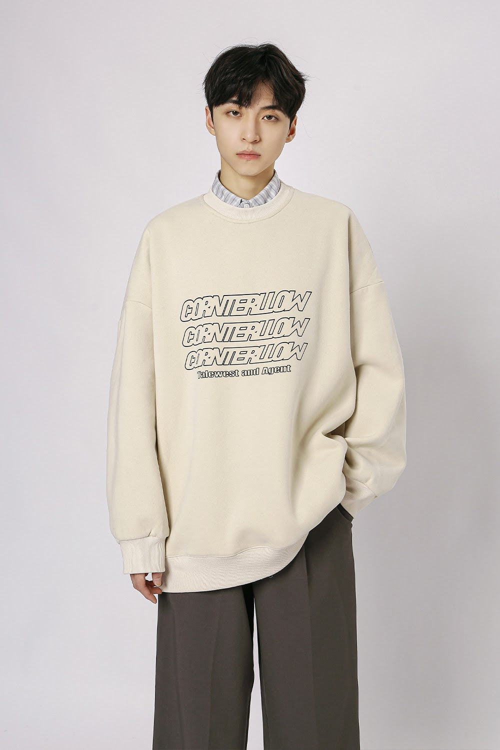 シンプルロゴスウェット SBA02009