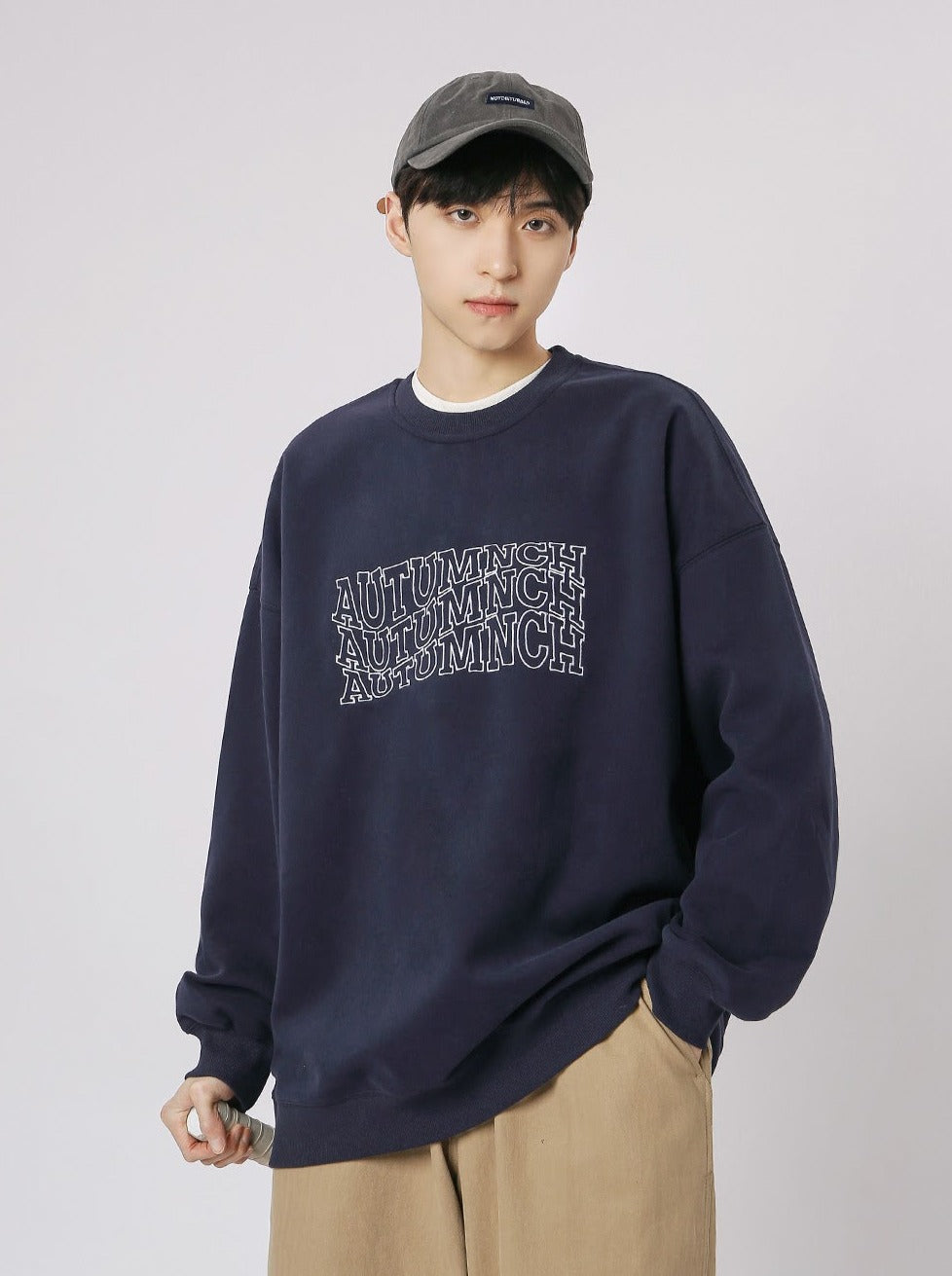 AUTUMNCHプリントスウェット SBA02033