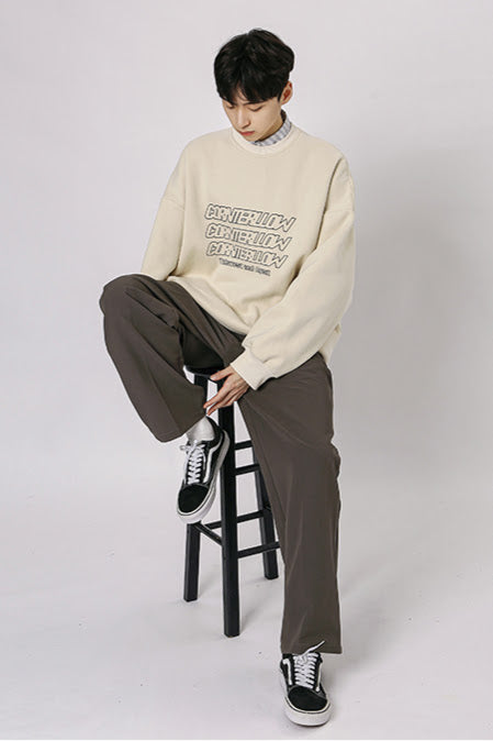 シンプルロゴスウェット SBA02009