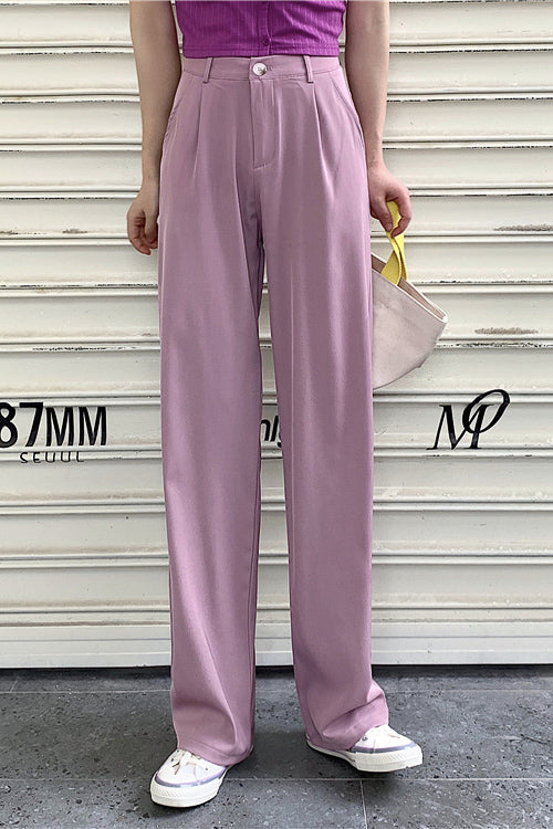 ドレープストレートスラックスパンツ DPB71094