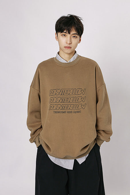 シンプルロゴスウェット SBA02009