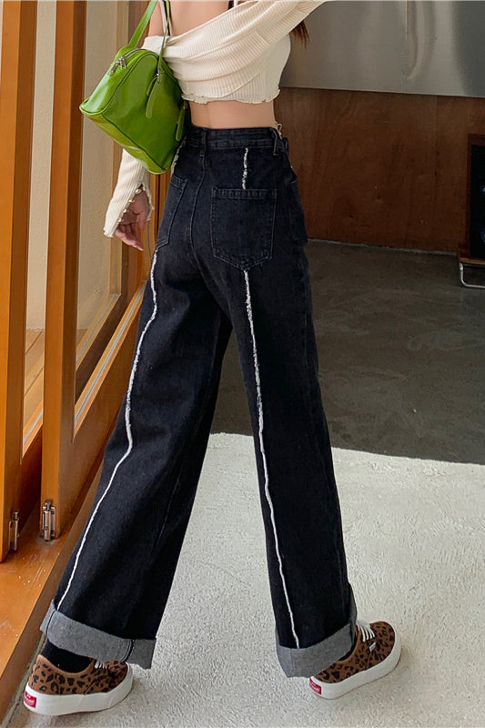 ハイウエストラインワイドパンツ DPB71066