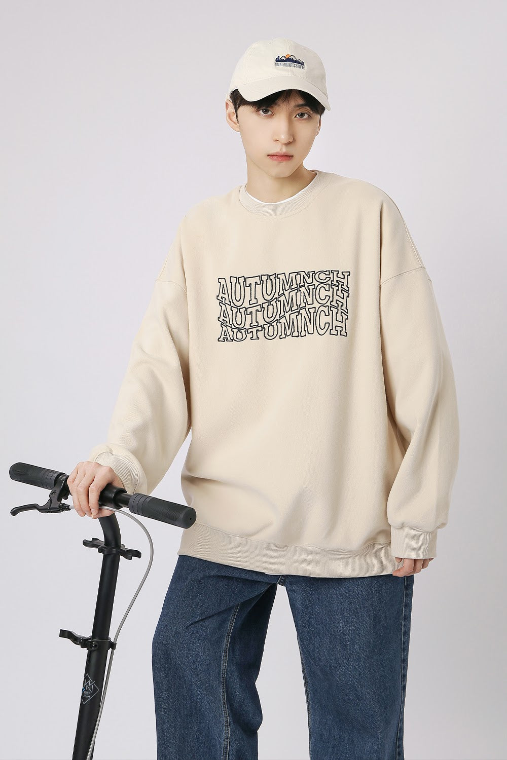 AUTUMNCHプリントスウェット SBA02033