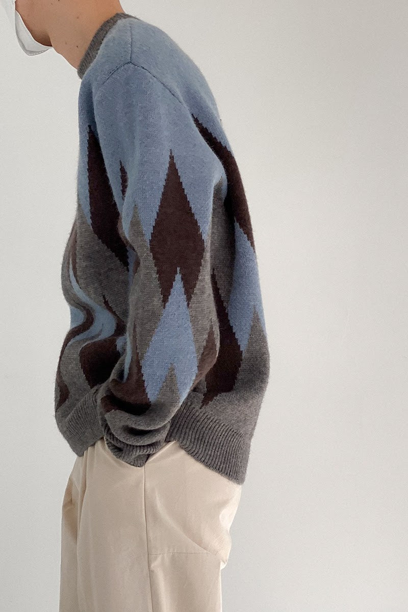 ダイヤニットプルオーバー SBA03016