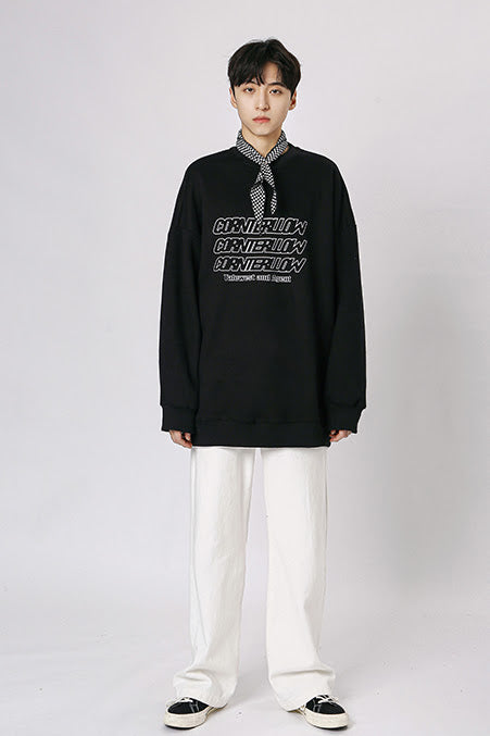 シンプルロゴスウェット SBA02009