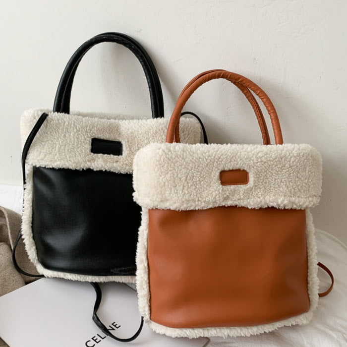 ボアレザーショルダーバッグ CPA42209