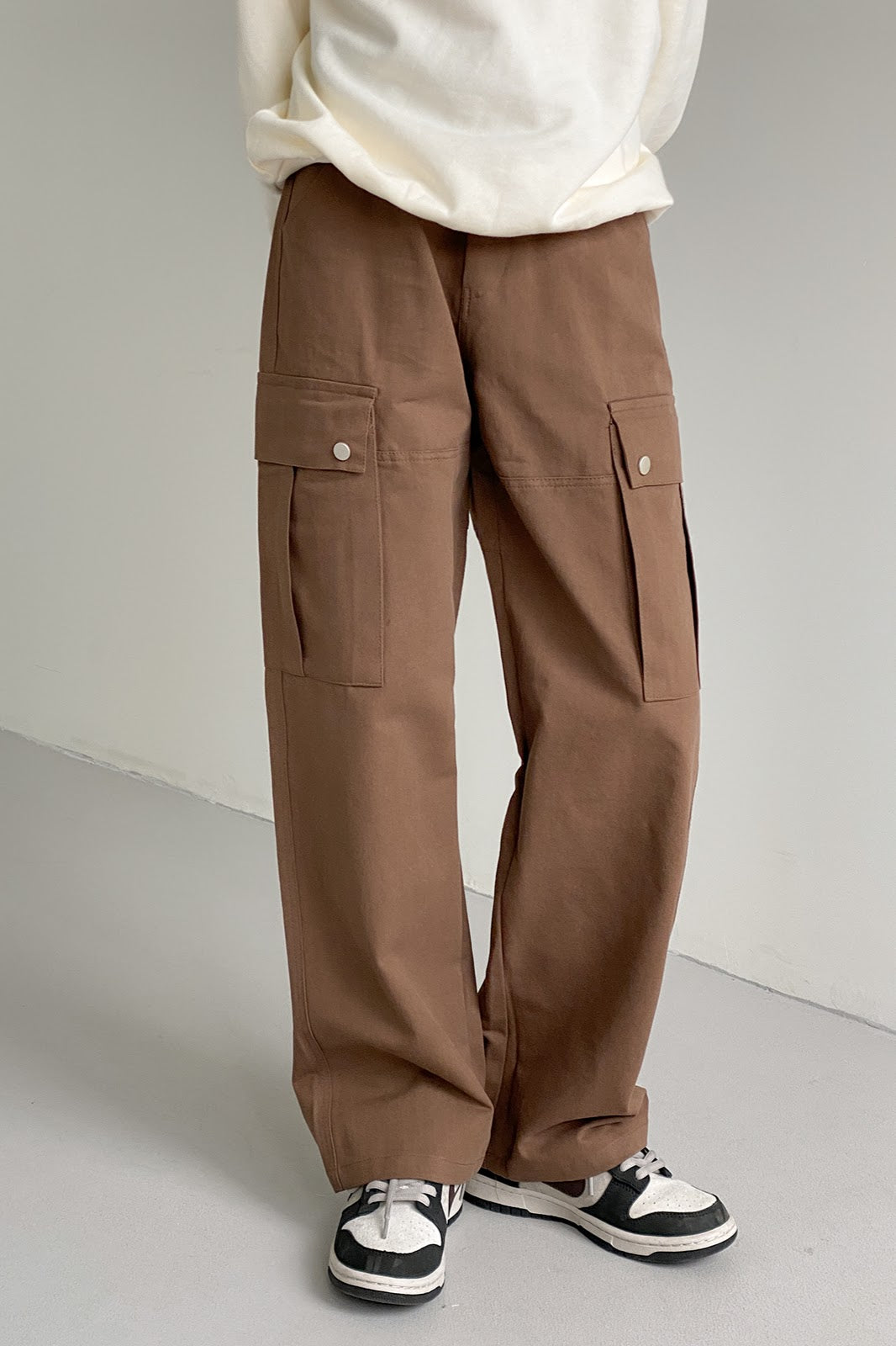 ハイウエストストレートカーゴパンツ SBA03008
