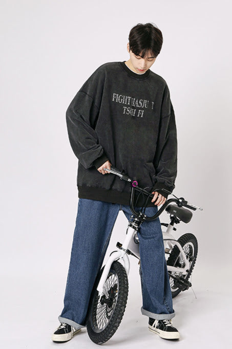 バッグフェイスプリントスウェット SBA02012