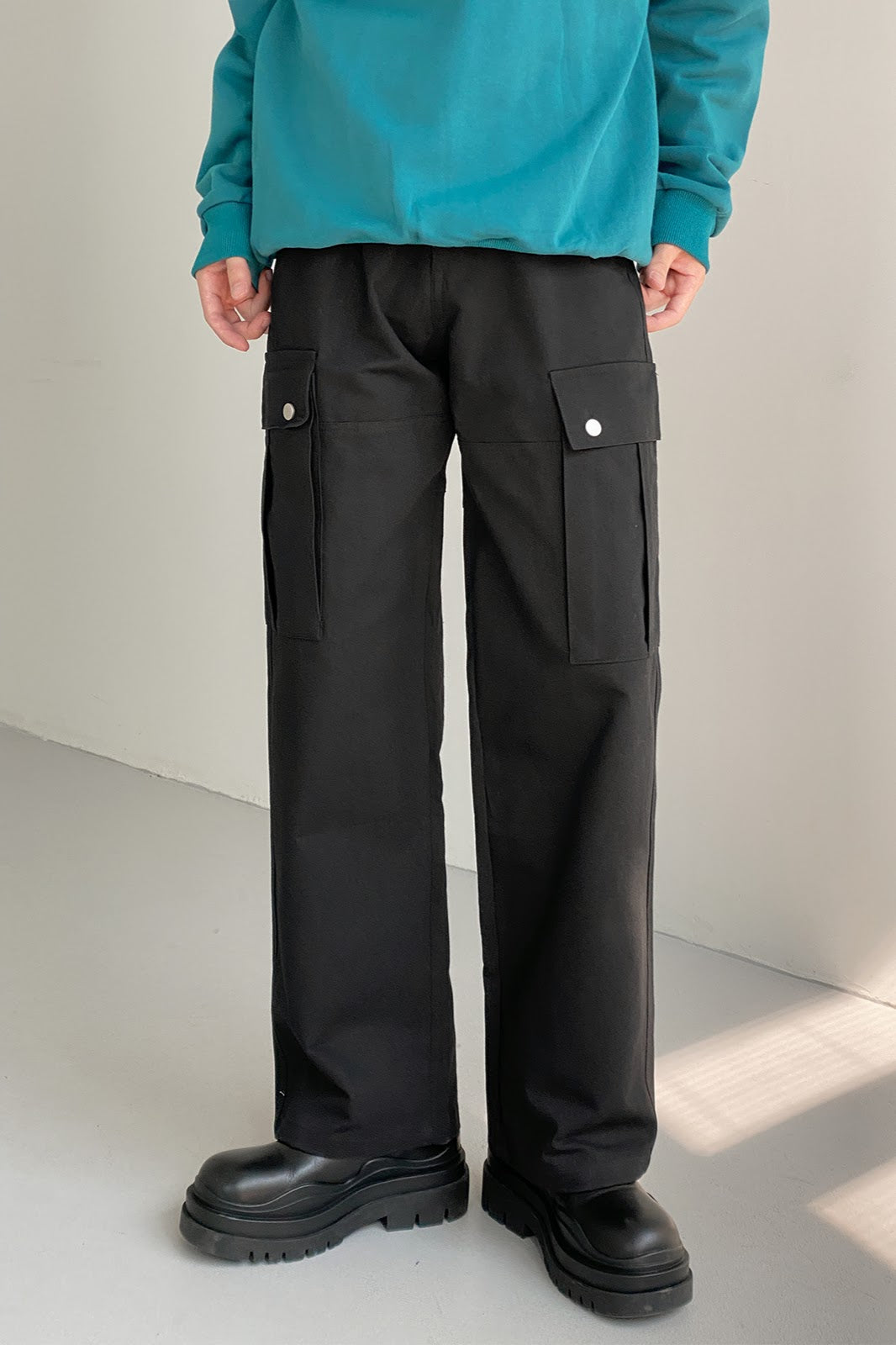 ハイウエストストレートカーゴパンツ SBA03008