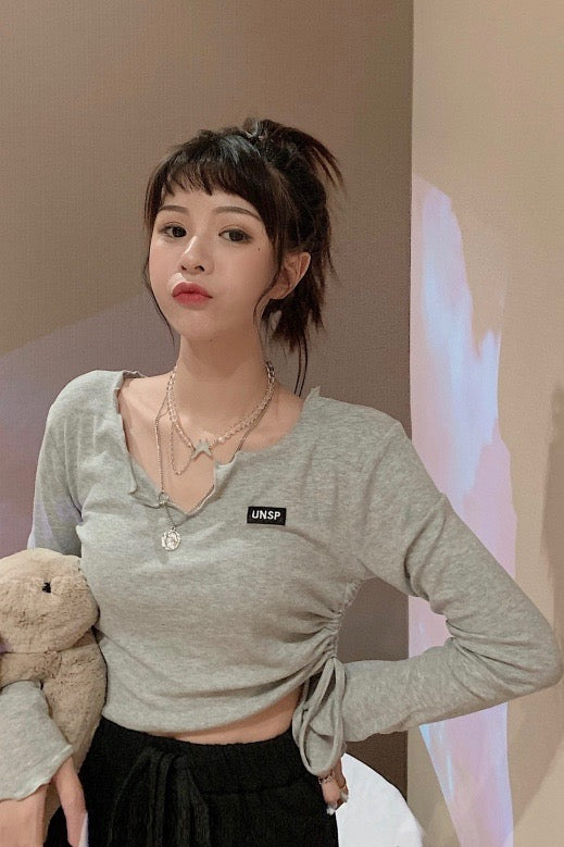 ヘムストリングロングTシャツ DPA02043