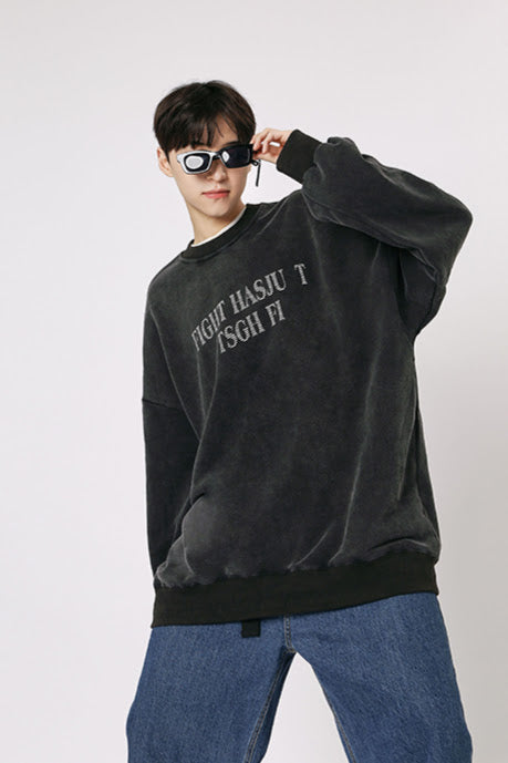 バッグフェイスプリントスウェット SBA02012