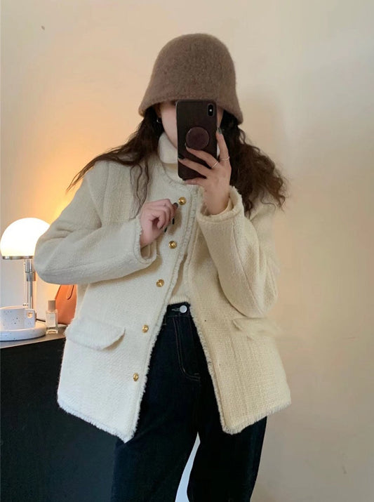 ツイードオーバージャケット CPA42122