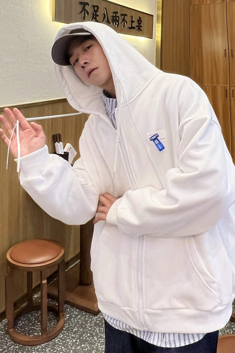 ワンポイントジップフーディー SBA01021