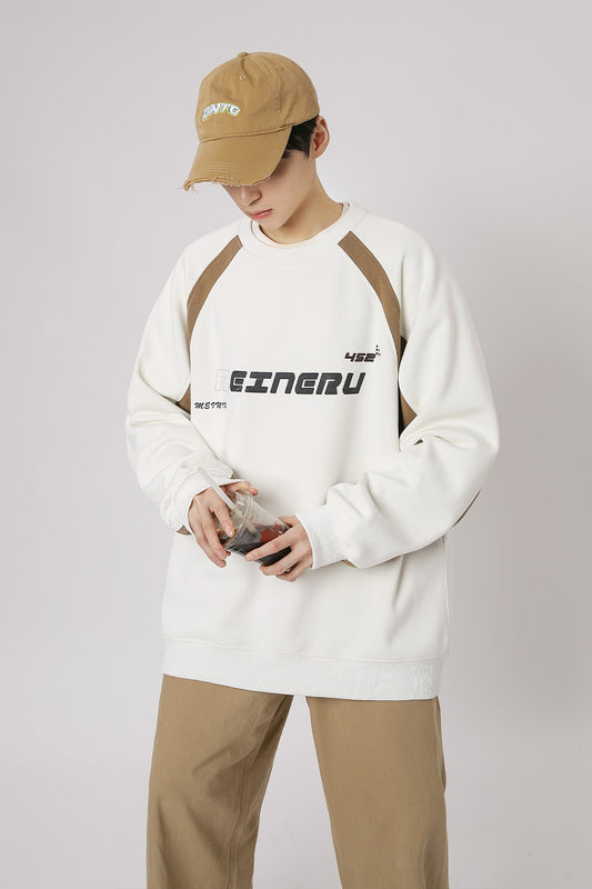 バイカラーロゴトレーナー SBA02019