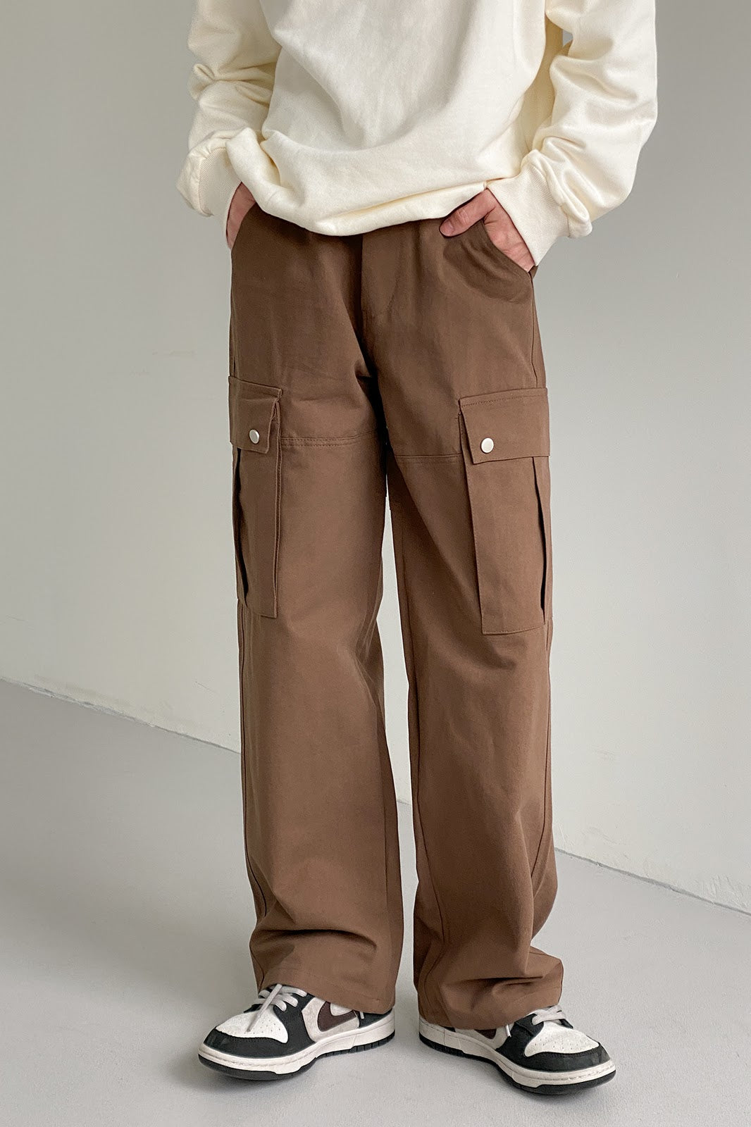 ハイウエストストレートカーゴパンツ SBA03008