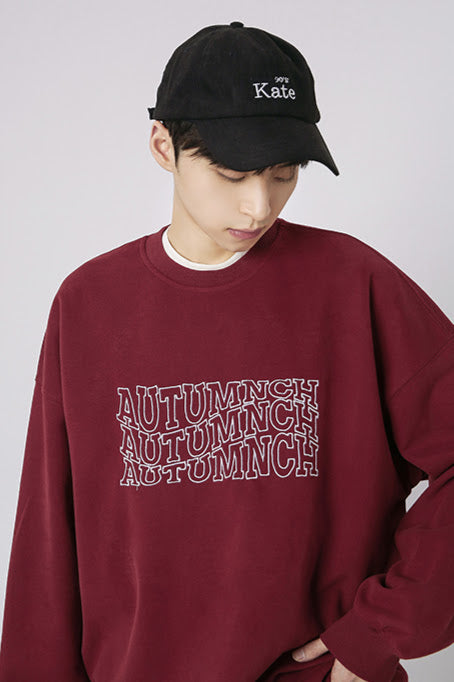 AUTUMNCHプリントスウェット SBA02033
