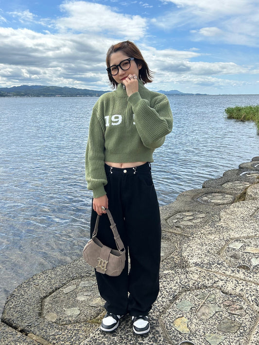 ナンバーリブニット DPA61275