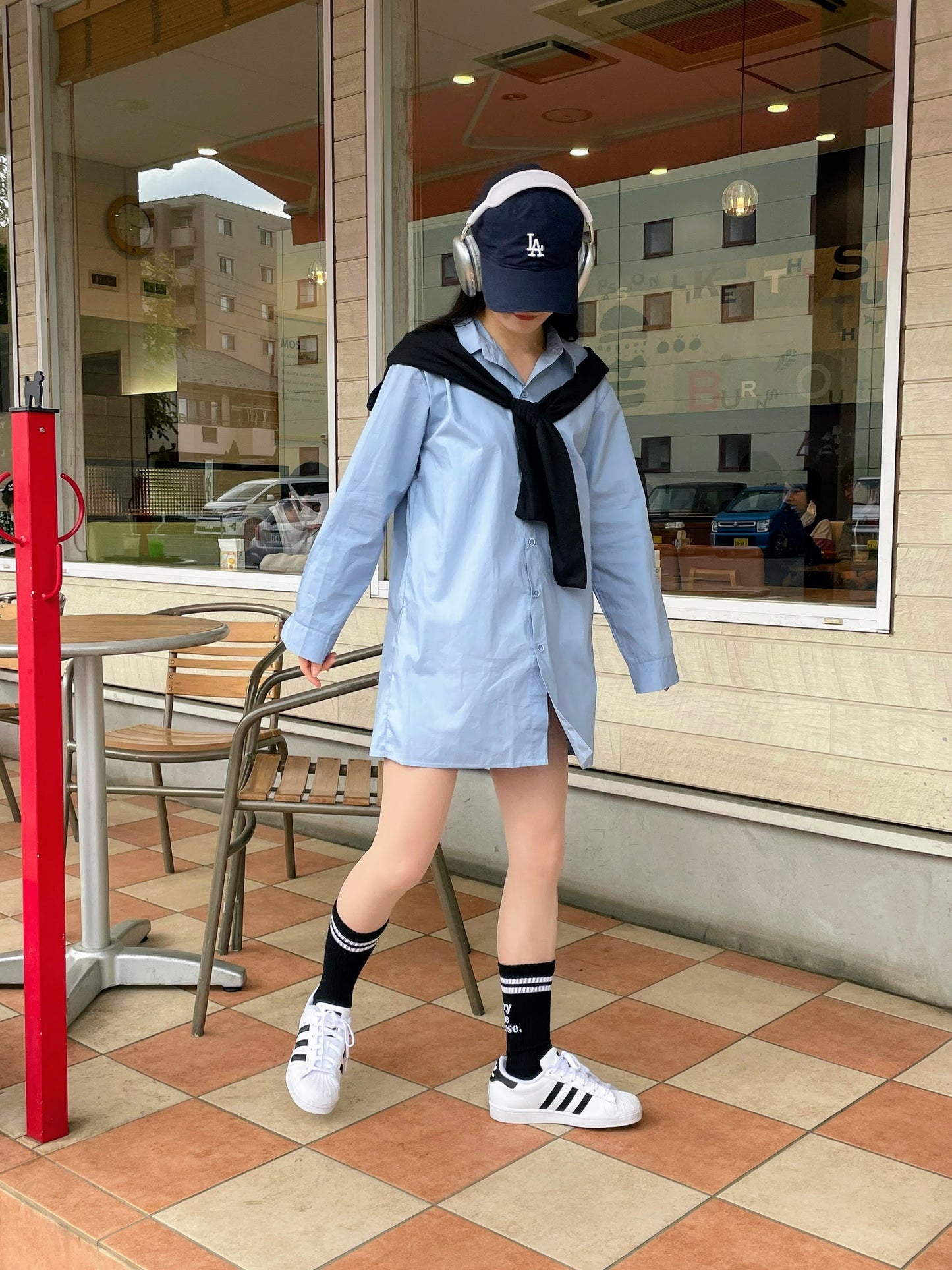 カーディガンセットシャツワンピース CPA20032