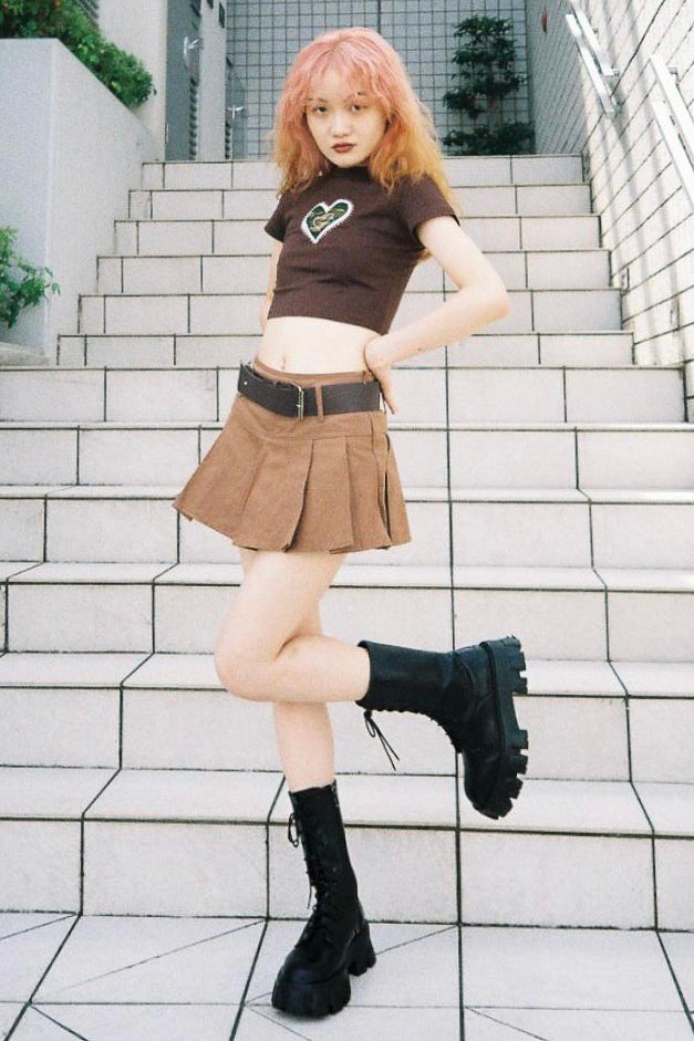 ハートステッチTシャツ DPA01026