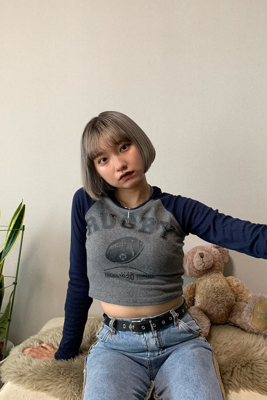 ラグビーロングTシャツ DPA02019