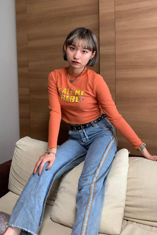 CALLMEロングTシャツ DPA02018