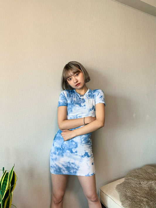 クラウドデザインドレスTシャツ DPA02015