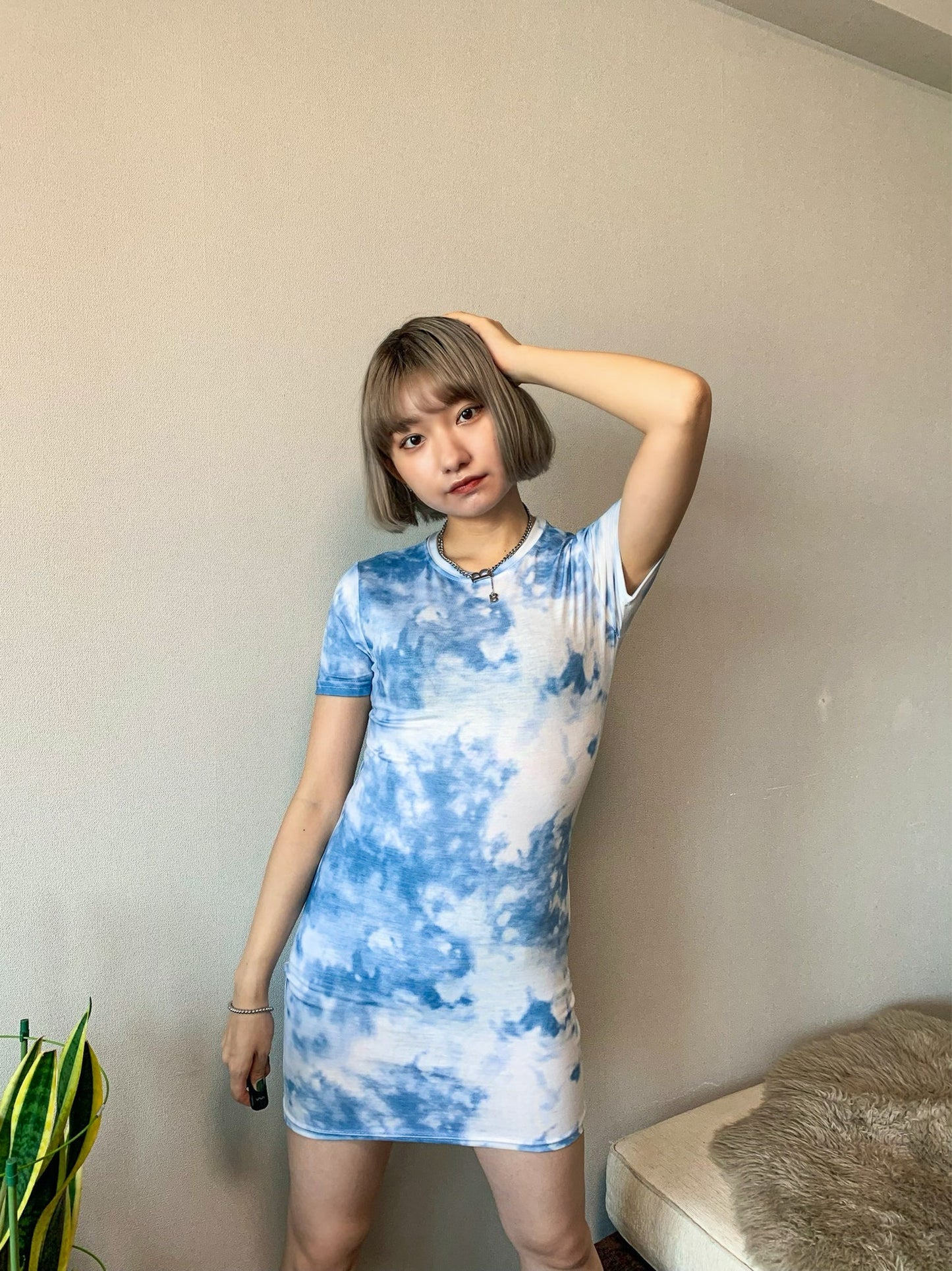 クラウドデザインドレスTシャツ DPA02015