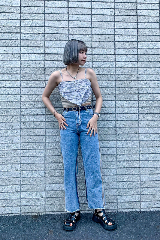 メランジプリントキャミソール DPA02012