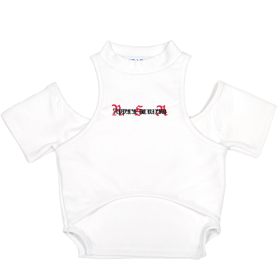 レイヤーオフクロップTシャツ DBA01113