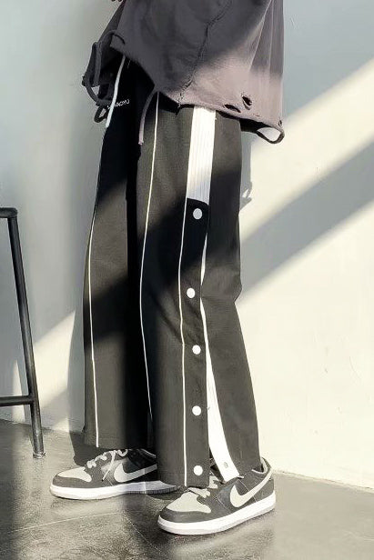 ボタンデザインストレートパンツ SPA09248