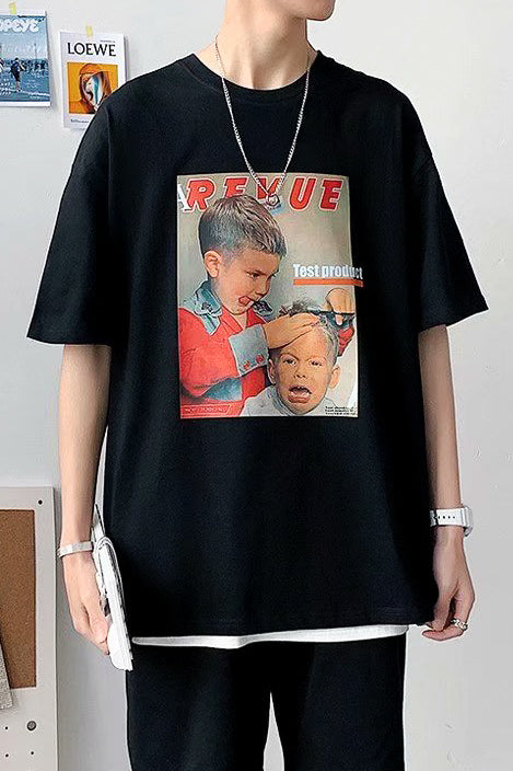 REVUEロゴTシャツ SPA09006