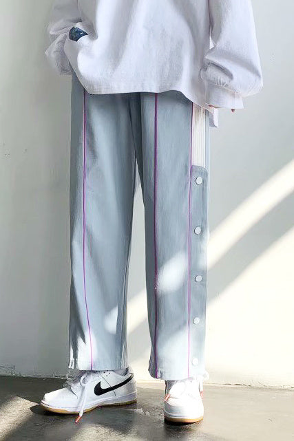 ボタンデザインストレートパンツ SPA09248