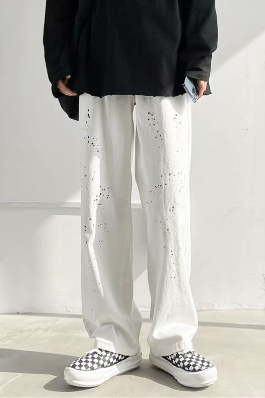 シンプルペイントワークデニム SPA09088