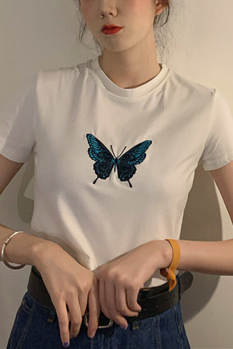 バタフライミニTシャツ DPB71223