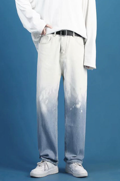 オーバーホワイトペイントデニム SPA09028