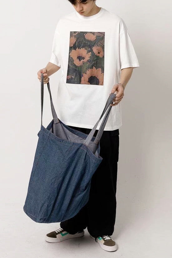 ヒマワリプリントTシャツ SPA09208