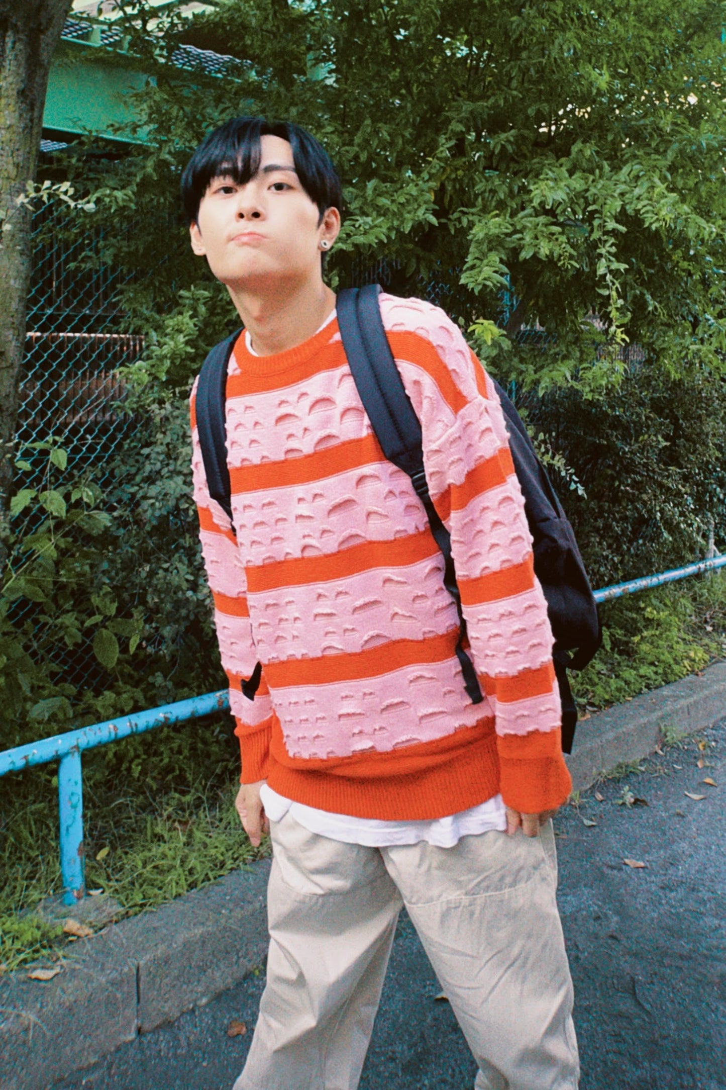 ダメージボーダーセーター SPA02006
