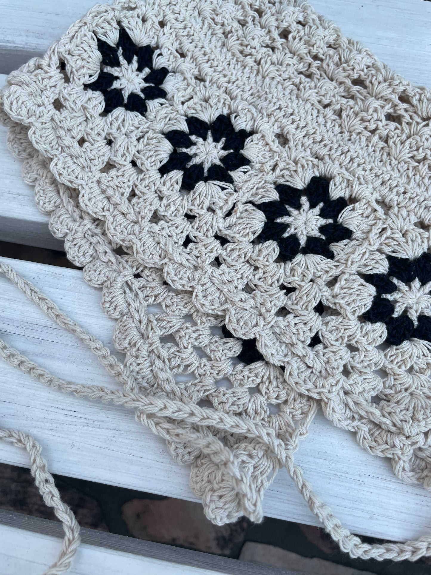 フラワークロシェニット帽 DPB64005