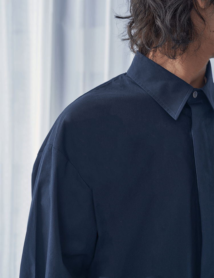 Cotton Twill Long Shirts
