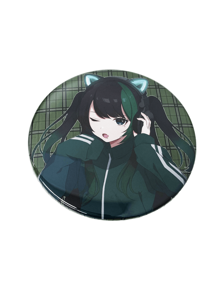 【ゆら猫生誕祭】丸型缶バッジ